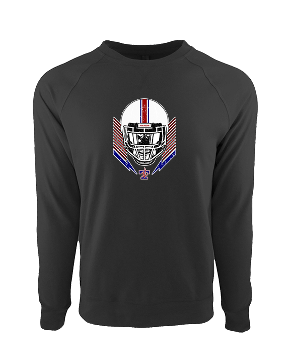 Park Crossing HS Football Skull Crusher - Crewneck Sweatshirt