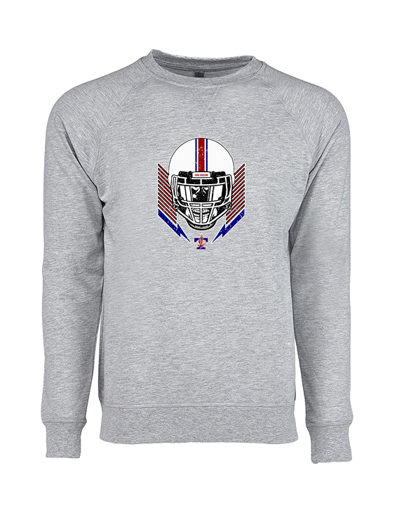 Park Crossing HS Football Skull Crusher - Crewneck Sweatshirt