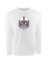 Park Crossing HS Football Skull Crusher - Crewneck Sweatshirt