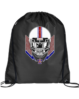 Park Crossing HS Football Skull Crusher - Drawstring Bag