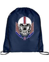 Park Crossing HS Football Skull Crusher - Drawstring Bag