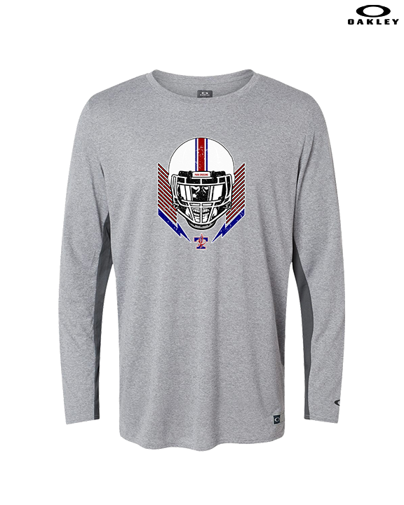 Park Crossing HS Football Skull Crusher - Mens Oakley Longsleeve