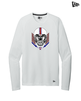 Park Crossing HS Football Skull Crusher - New Era Performance Long Sleeve