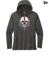 Park Crossing HS Football Skull Crusher - New Era Tri-Blend Hoodie