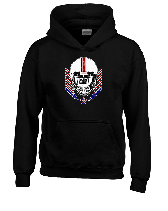 Park Crossing HS Football Skull Crusher - Unisex Hoodie