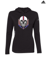 Park Crossing HS Football Skull Crusher - Womens Adidas Hoodie