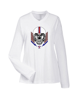 Park Crossing HS Football Skull Crusher - Womens Performance Longsleeve