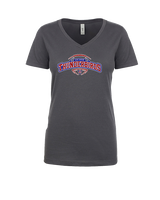 Park Crossing HS Football Toss - Womens Vneck
