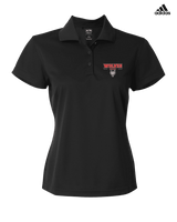 Pearl City HS Baseball Border - Adidas Womens Polo