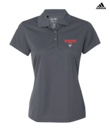 Pearl City HS Baseball Border - Adidas Womens Polo