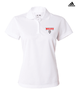 Pearl City HS Baseball Border - Adidas Womens Polo