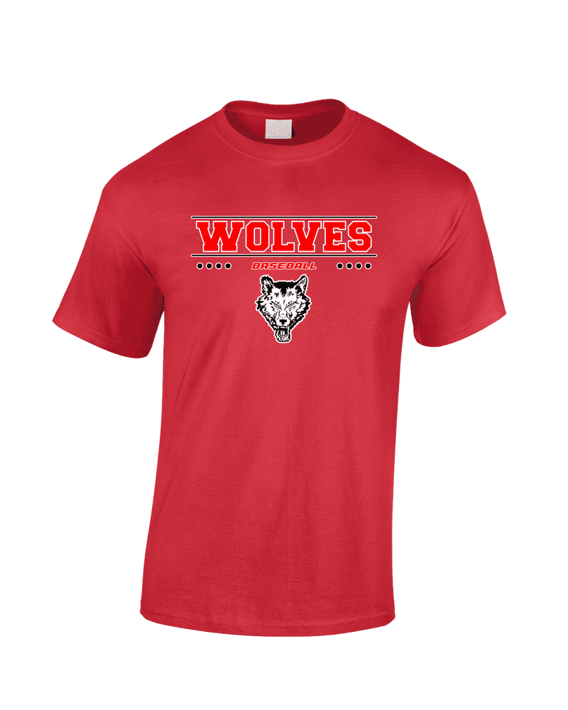 Pearl City HS Baseball Border - Cotton T-Shirt