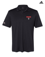 Pearl City HS Baseball Border - Mens Adidas Polo