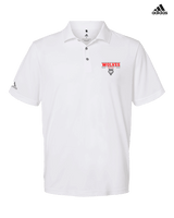 Pearl City HS Baseball Border - Mens Adidas Polo