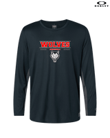 Pearl City HS Baseball Border - Mens Oakley Longsleeve