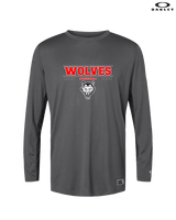 Pearl City HS Baseball Border - Mens Oakley Longsleeve
