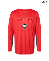 Pearl City HS Baseball Border - Mens Oakley Longsleeve