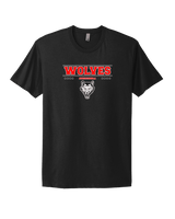 Pearl City HS Baseball Border - Mens Select Cotton T-Shirt
