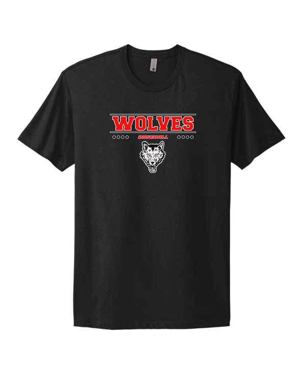 Pearl City HS Baseball Border - Mens Select Cotton T-Shirt
