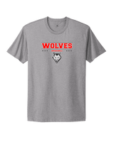 Pearl City HS Baseball Border - Mens Select Cotton T-Shirt