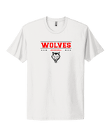 Pearl City HS Baseball Border - Mens Select Cotton T-Shirt
