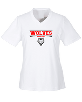 Pearl City HS Baseball Border - Womens Performance Shirt