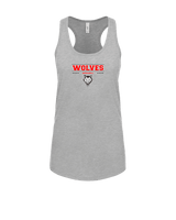 Pearl City HS Baseball Border - Womens Tank Top