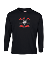 Pearl City HS Baseball Curve - Cotton Longsleeve