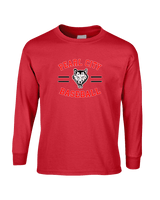 Pearl City HS Baseball Curve - Cotton Longsleeve