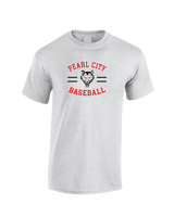 Pearl City HS Baseball Curve - Cotton T-Shirt