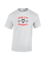Pearl City HS Baseball Curve - Cotton T-Shirt