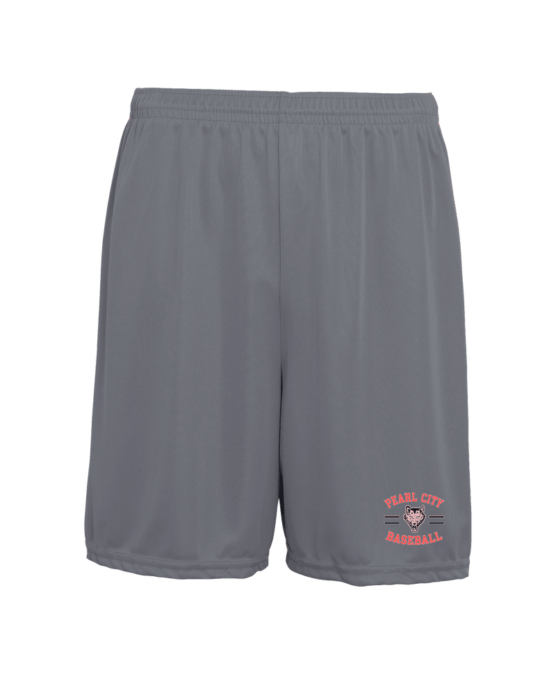 Pearl City HS Baseball Curve - Mens 7inch Training Shorts
