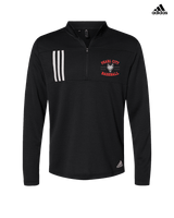 Pearl City HS Baseball Curve - Mens Adidas Quarter Zip