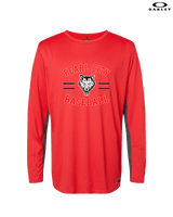 Pearl City HS Baseball Curve - Mens Oakley Longsleeve