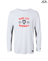 Pearl City HS Baseball Curve - Mens Oakley Longsleeve