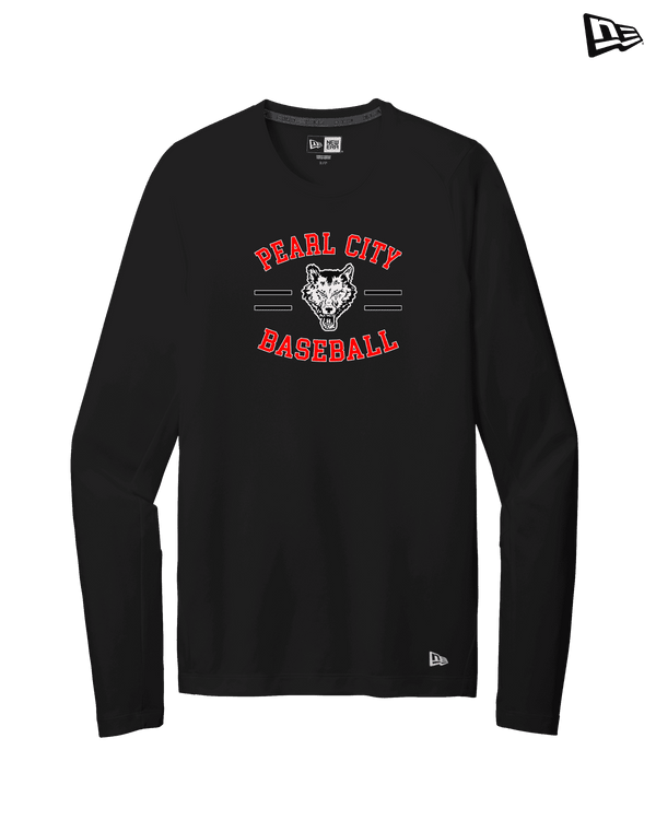 Pearl City HS Baseball Curve - New Era Performance Long Sleeve