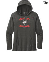 Pearl City HS Baseball Curve - New Era Tri-Blend Hoodie