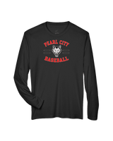 Pearl City HS Baseball Curve - Performance Longsleeve
