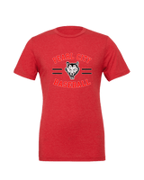 Pearl City HS Baseball Curve - Tri-Blend Shirt