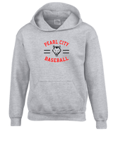 Pearl City HS Baseball Curve - Unisex Hoodie