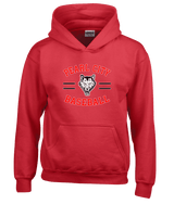 Pearl City HS Baseball Curve - Unisex Hoodie