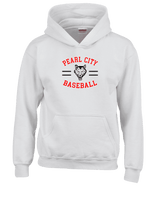 Pearl City HS Baseball Curve - Unisex Hoodie
