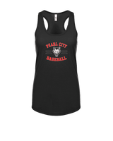 Pearl City HS Baseball Curve - Womens Tank Top