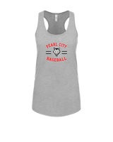 Pearl City HS Baseball Curve - Womens Tank Top