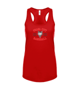 Pearl City HS Baseball Curve - Womens Tank Top