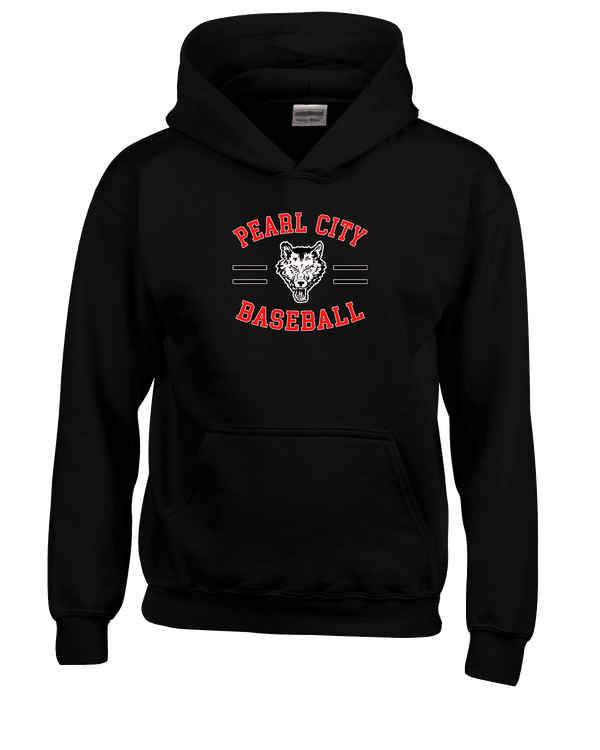 Pearl City HS Baseball Curve - Youth Hoodie