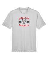 Pearl City HS Baseball Curve - Youth Performance Shirt