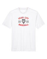 Pearl City HS Baseball Curve - Youth Performance Shirt
