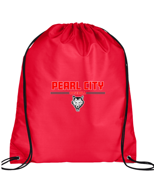 Pearl City HS Baseball Keen - Drawstring Bag
