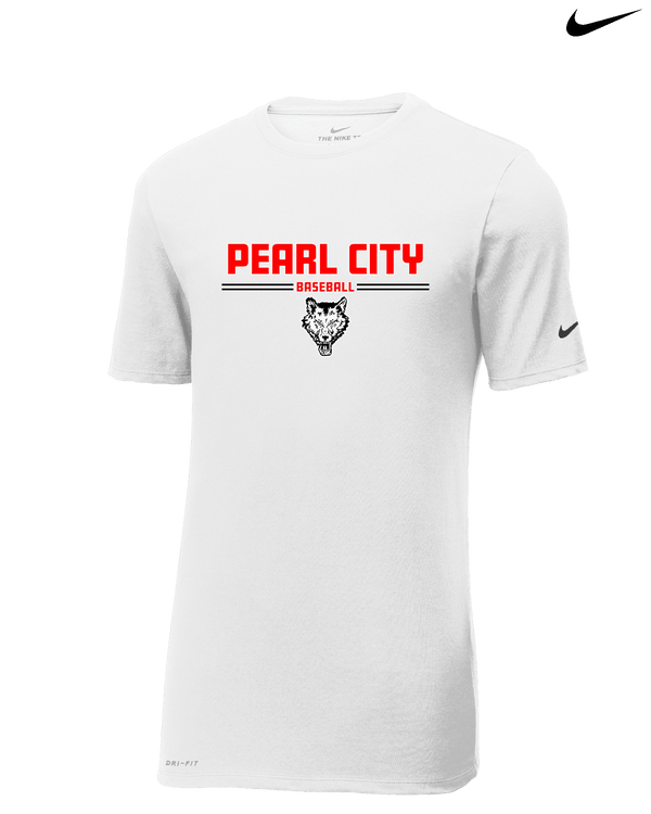 Pearl City HS Baseball Keen - Mens Nike Cotton Poly Tee